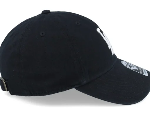 Los Angeles Dodgers Clean Up Black/White Adjustable - 47 Brand