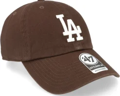 Los Angeles Dodgers Clean Up Brown Dad Cap - 47 Brand