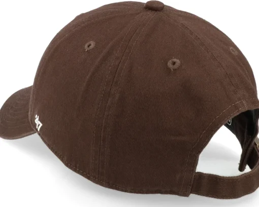 Los Angeles Dodgers Clean Up Brown Dad Cap - 47 Brand
