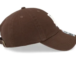 Los Angeles Dodgers Clean Up Brown Dad Cap - 47 Brand