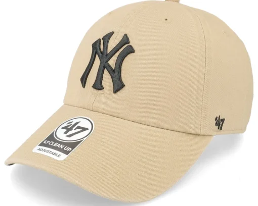 Los Angeles Dodgers Clean Up Brown Dad Cap - 47 Brand