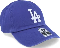 Los Angeles Dodgers Clean Up Royal Blue/White Dad Cap - 47 Brand