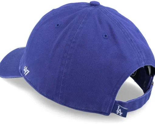 Los Angeles Dodgers Clean Up Royal Blue/White Dad Cap - 47 Brand