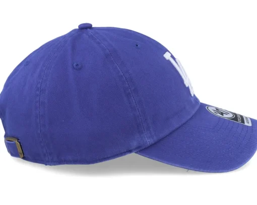 Los Angeles Dodgers Clean Up Royal Blue/White Dad Cap - 47 Brand