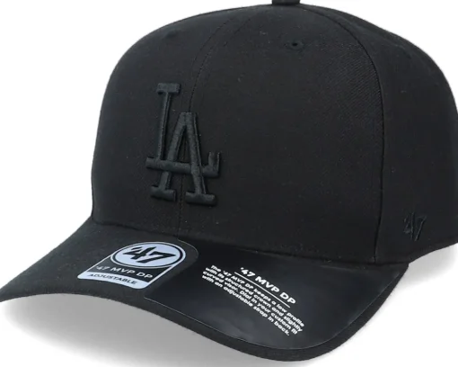 Los Angeles Dodgers Cold Zone Mvp DP Black Adjustable - 47 Brand