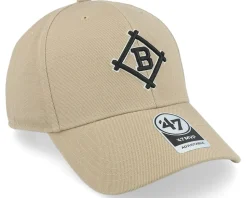 Los Angeles Dodgers Cooperstown Mvp Khaki Adjustable - 47 Brand