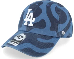 Los Angeles Dodgers Freeform Clean Up Timber Blue Dad Cap - 47 Brand