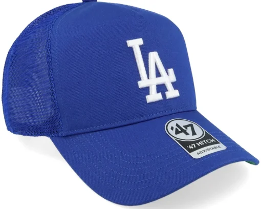 Los Angeles Dodgers Mesh Hitch Royal Trucker - 47 Brand
