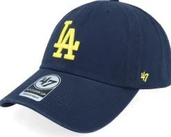 Los Angeles Dodgers MLB Clean Up Cap Navy Dad Cap - 47 Brand