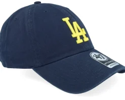 Los Angeles Dodgers MLB Clean Up Cap Navy Dad Cap - 47 Brand
