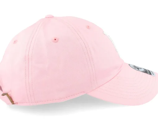 Los Angeles Dodgers MLB Clean Up Petal Pink Dad Cap - 47 Brand