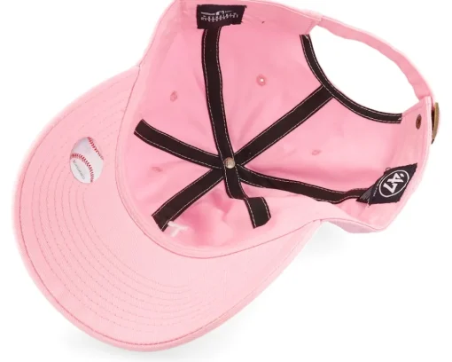 Los Angeles Dodgers MLB Clean Up Petal Pink Dad Cap - 47 Brand