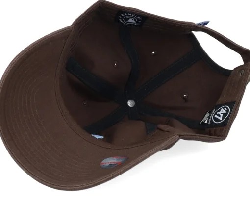 Los Angeles Dodgers MLB Clean Up Cap Brown Dad Cap - 47 Brand