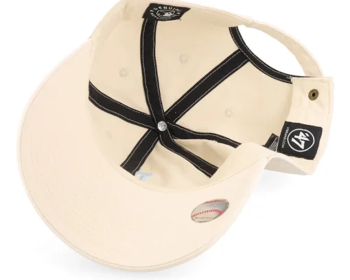 Los Angeles Dodgers MLB Clean Up Natural Dad Cap - 47 Brand