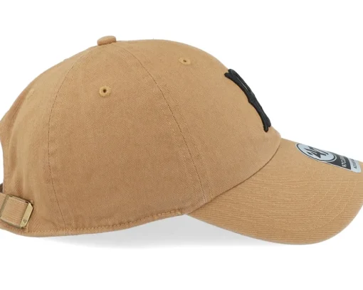 Los Angeles Dodgers MLB Cooperstown Clean Up Camel Dad Cap - 47 Brand