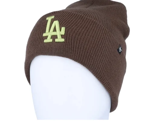 Los Angeles Dodgers MLB Haymaker 47 Knit Lad Brown Cuff - 47 Brand