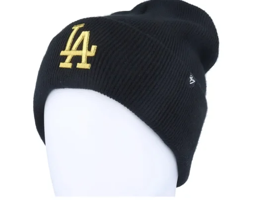 Los Angeles Dodgers MLB Haymaker 47 Knit Black Cuff - 47 Brand