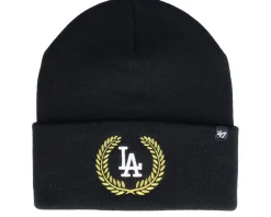 Los Angeles Dodgers MLB Laurel Metallic Black Cuff - 47 Brand