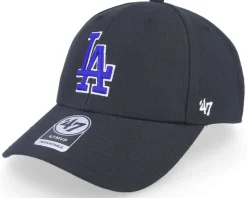 Los Angeles Dodgers MLB Sure Shot 47 Mvp Black Adjustable - 47 Brand