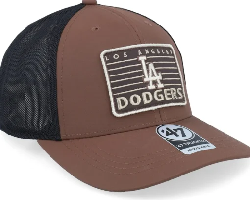 Los Angeles Dodgers Outskirts Brown/Black Trucker - 47 Brand