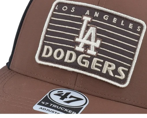 Los Angeles Dodgers Outskirts Brown/Black Trucker - 47 Brand
