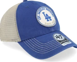 Los Angeles Dodgers Pitstop Clean Up Vintage Royal Trucker - 47 Brand