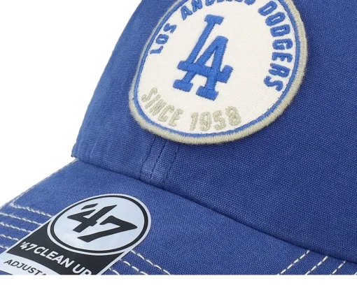 Los Angeles Dodgers Pitstop Clean Up Vintage Royal Trucker - 47 Brand