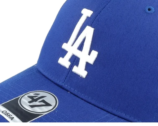 Los Angeles Dodgers Raised Basic Mvp Royal/White Adjustable - 47 Brand