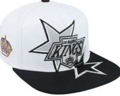 Los Angeles Kings All Starz Vintage White/Black Snapback - Mitchell & Ness