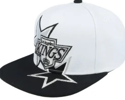 Los Angeles Kings All Starz Vintage White/Black Snapback - Mitchell & Ness
