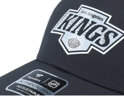 Los Angeles Kings Authentic Pro Rink Black/White Trucker - Fanatics