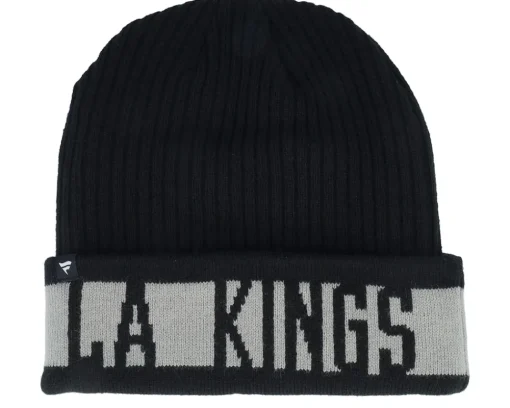 Los Angeles Kings Black/Stone Gray Pom - Fanatics