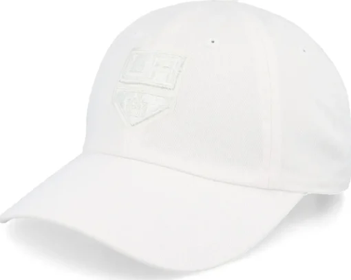 Los Angeles Kings Blue Line Tonal White Dad Cap - American Needle