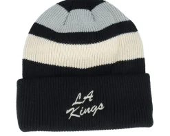 Los Angeles Kings Clubhouse Jennings 47 Beanie Black/White/Grey Cuff - 47 Brand