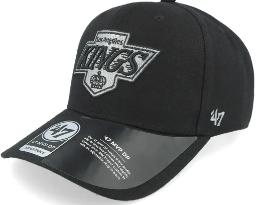 Los Angeles Kings Cold Zone Mvp Deep Profile Black Adjustable - 47 Brand