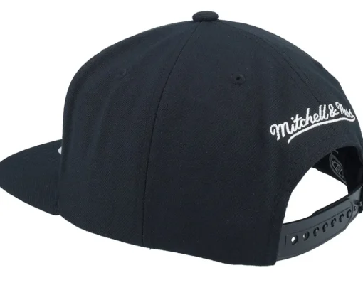 Los Angeles Kings Conference Patch Black Snapback - Mitchell & Ness