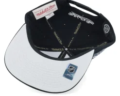 Los Angeles Kings Conference Patch Black Snapback - Mitchell & Ness