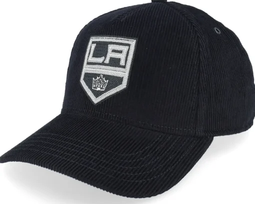 Los Angeles Kings Corduroy Valin Black Adjustable - American Needle