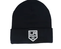 Los Angeles Kings Knit Solid Black Cuff - American Needle