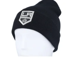 Los Angeles Kings Knit Solid Black Cuff - American Needle