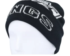 Los Angeles Kings K.o. Knit Vintage Black Cuff - Mitchell & Ness