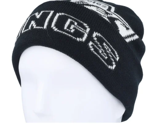 Los Angeles Kings K.o. Knit Vintage Black Cuff - Mitchell & Ness