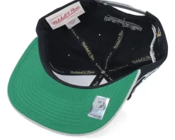 Los Angeles Kings Life Line Vintage Black/Grey Snapback - Mitchell & Ness