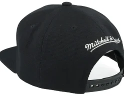 Los Angeles Kings Line Work Vintage Black Snapback - Mitchell & Ness
