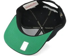 Los Angeles Kings Line Work Vintage Black Snapback - Mitchell & Ness