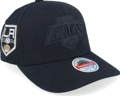 Los Angeles Kings NHL Anniversary Patch Black Adjustable - Mitchell & Ness