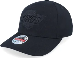 Los Angeles Kings NHL Anniversary Patch Black Adjustable - Mitchell & Ness