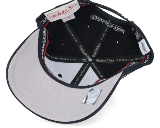 Los Angeles Kings NHL Anniversary Patch Black Adjustable - Mitchell & Ness
