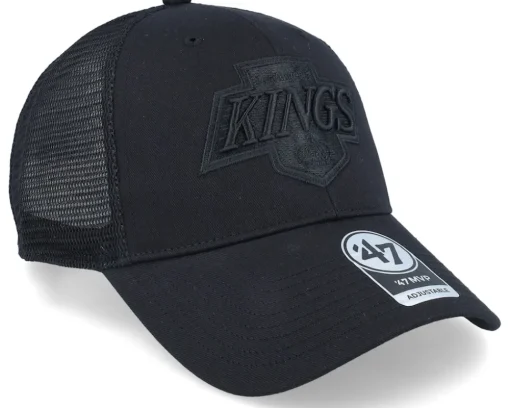 Los Angeles Kings NHL Vintage Branson '47 Mvp Black Trucker - 47 Brand