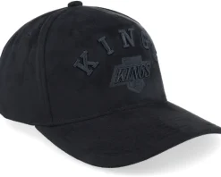 Los Angeles Kings Nightshade Pro Cap Vintage Black A-frame Adjustable - Mitchell & Ness
